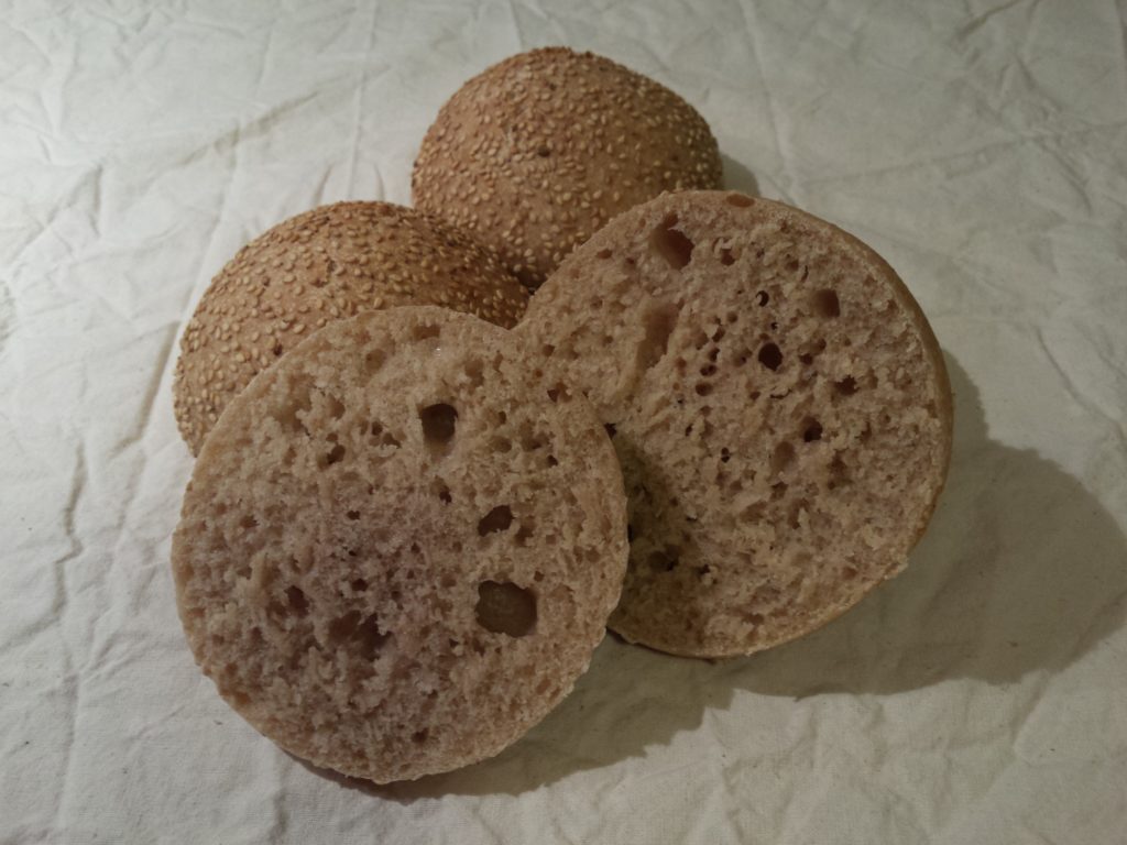 Dinkel-Burger-Brötchen