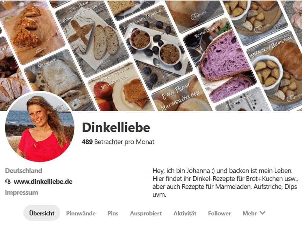 Pinterest-Profil