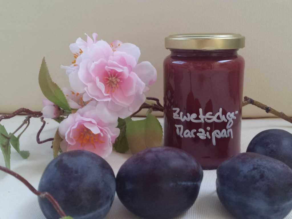 Zwetschge – Marzipan – Marmelade