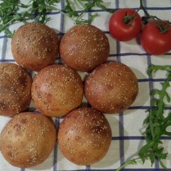 Softe Dinkel-Burgerbuns