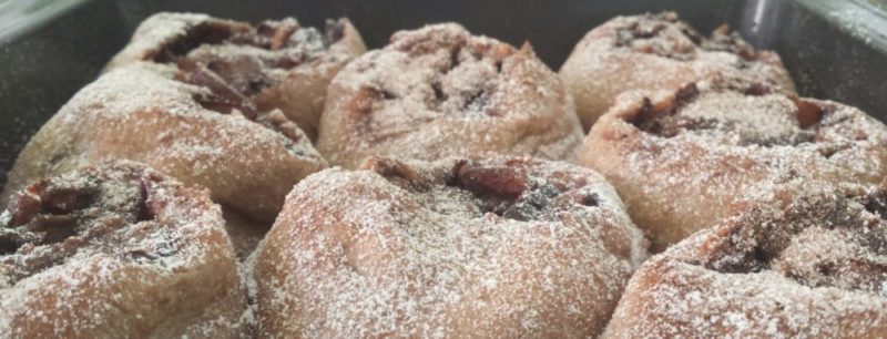 Zwetschgenschnecken mit Mandeln