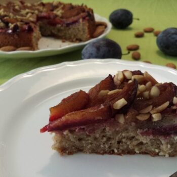 glutenfreier Mandel-Zwetschgenkuchen